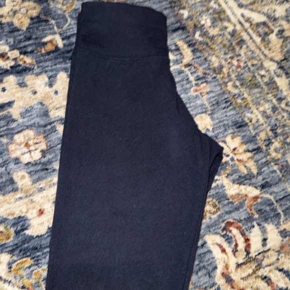 Abercrombie kids Abercrombie & fitch navy blue girls/youth/kids leggings 9/10 - Picture 6 of 15